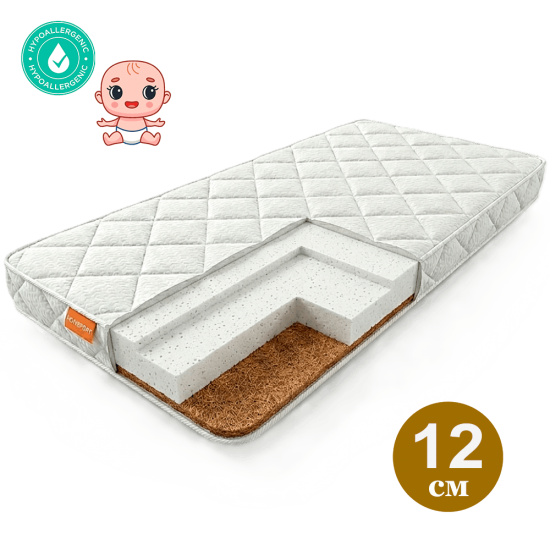 Матрас ортопедический для малышей «Baby 12»